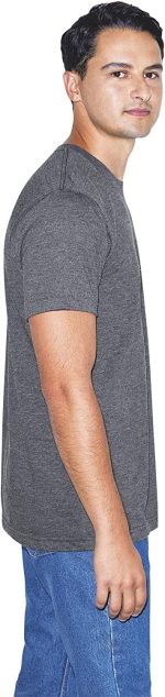 American Apparel 50/50 Crewneck Short Sleeve T-Shirt, 2-Pack
